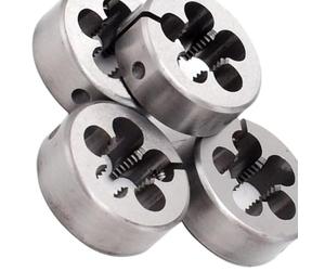 Troquel de roscado redondo HSSE - BSW 1/8 a 5/8 pulgadas | Acero for herramientas de aleación duradera | 1 Uds.(W1I8-40)