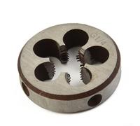 Troquel for tubería Npt, troquel hexagonal for reroscado de acero al carbono, troqueles redondos BSP, G1/8 28, G1/4 19, G3/8 19, G1/2 14, G3/4 14, G1 11, roscado de tuberías (NO.23)(G1/4-19)