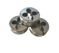 Troquel redondo ajustable HSSE UNC/F/S1/2 1/4 5/16 3/8 7/16 1/2 9/16 5/8 3/4 AR-D, 1 ud.(UNS3l8-32)