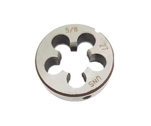 Troquel redondo americano no ajustable, acero de aleación UNF UNS UNEF U7/8 15/16 1" 1-1/16“ 1-1/8” 1-3/16“ 1-1/4 Troqueles de roscado de tornillos(1 1I8-20UN 1PCS)