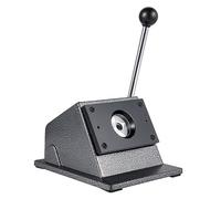 Troquelador gráfico, troquelador redondo de 1-1/4 "/32mm, troquelador Manual de hierro fundido, punzón gráfico, botón de presión, fabricante de insignias