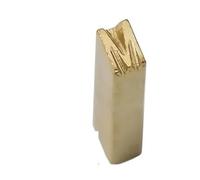 Troqueladora de la hoja caliente, Máquina De Estampado En Caliente, 120 Unids/caja, Codificación Grano Palabras, Sello 2x3x15cm, Letras Cobre, Fuente Impresión Cinta Térmica