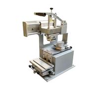 Troqueladora de la hoja caliente, Prensa Manual De Cambio Color, Máquina Tampografía Con Placa Y Almohadillas 150x100 Mm