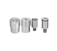 Troqueles de cierre de botones a presión, troqueles de prensa de piel, para máquina de prensa manual, artesanía en cuero