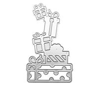 Troqueles de corte de acero al carbono, troqueles de Navidad, plantillas de grabado en relieve para invitación, tarjetas de regalo, álbumes de recortes, tarjetas de Navidad, álbumes de recortes para