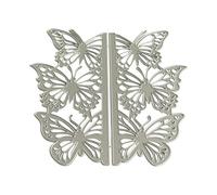 Troqueles de corte de bordes, plantillas de metal troqueladas, plantillas de corte para álbumes de recortes, diario, decoración de tarjetas, troqueles de corte, plantilla de metal, moldes de acero