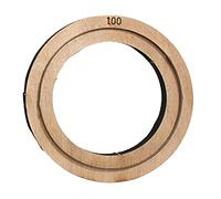 Troqueles de corte de cuero para punzones de acero, herramientas de círculos, 100 mm