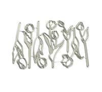 Troqueles de corte de flores de acero al carbono, troqueles decorativos para hacer tarjetas, álbumes de recortes, marcadores de libros