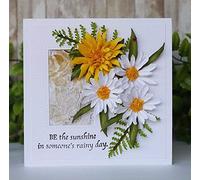 Troqueles de corte de flores de margarita para hacer tarjetas, plantillas de corte para bricolaje, álbumes de recortes, álbumes de fotos, troqueles decorativos de papel de