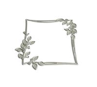 Troqueles de corte de marco de hojas para fotos, álbumes de recortes, tarjetas, decoración, plantillas de grabado en relieve, acero al carbono, marco de hojas, troquelado