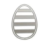 Troqueles de corte de metal con diseño de huevo de Pascua, para álbumes de recortes, tarjetas, grabados en relieve, álbum de fotos, plantilla, decoración, plantillas de metal