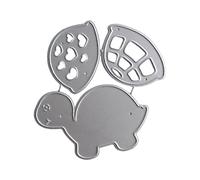 Troqueles de corte de metal de tortugas, plantillas, moldes, plantillas de relieve, troqueladas para álbumes de recortes, tarjetas, decoraciones, troqueles de tortugas