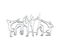 Troqueles de corte de Metal para artes marciales, plantilla para álbum de recortes, álbum de estampillas, tarjetas de, troqueles en relieve para fabricación de tarjetas, todas las marcas