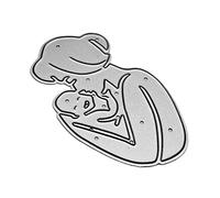 Troqueles de corte de metal para madre bebé, herramienta de grabado en relieve, tarjeta de papel, álbum, plantilla, decoración