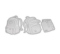 Troqueles de corte de metal para mochila escolar, álbumes de recortes, sellos de papel, troqueles de corte para hacer tarjetas, Pascua, para hacer tarjetas, Pascua de China