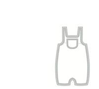 Troqueles de corte de ropa infantil, plantillas de corte de acero al carbono para álbumes de recortes, tarjetas, fabricación de prendas de vestir