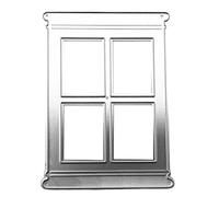 Troqueles De Corte Metal Para Ventana Plantilla Álbum Recortes Álbum Bricolaje Sello Tarjeta Tarjetas Felicitación Hechas A Mano Decoración En Relieve Troqueles