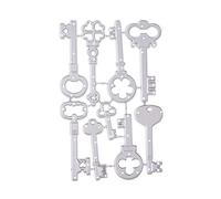 Troqueles de corte vintage de acero al carbono, plantillas de grabado en relieve para álbumes de recortes, tarjetas, embalaje, troqueles de corte de metal para tarjetas