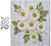 Troqueles de metal con diseño de hojas de flores, para fiestas, festivales, invitaciones, tarjetas, plantillas de corte para álbumes de recortes, álbumes de fotos, troqueles decorativos de papel para
