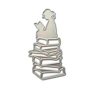 Troqueles de metal para libros de lectura, plantillas de corte, plantilla de corte para álbumes de recortes, tarjetas de, manualidades, plantillas de álbumes de recortes