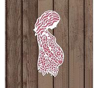 Troqueles de metal para mujeres embarazadas para hacer tarjetas, álbumes de recortes y decoración