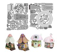 Troqueles De Papel - Troquel De Acero Al Carbono, Fabricación De Tarjetas Librería De Panadería, Plantillas Novedad Scrapbooking Plantilla De Marco En Relieve, Troqueles De Plantilla Para DI