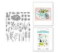 Troqueles grabados de metal para el constructor de jardines Spellbinders de Annie Williams