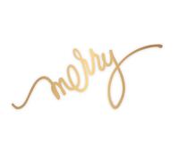 Troqueles met?licos Oh What Fun Merry de Heidi Swapp 312347 para scrapbooking