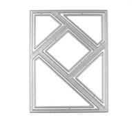 Troqueles para hacer tarjetas, troqueles de corte de metal para manualidades, rectangulares para álbumes de recortes y suministros para hacer tarjetas, corte para