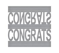 Troqueles pop-up grabados/finos de oblea Spellbinders Congrats