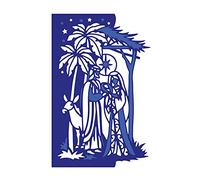 Troqueles religiosos de belén para hacer tarjetas, troqueles de corte de metal para manualidades, álbumes de recortes, papel, manualidades, estampados, plantillas, troqueles, plantillas, moldes para