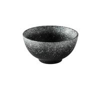 TROSIQUANJIA Cuenco de arroz de cerámica gruesa de estilo japonés para restaurante, comercial, de 4.5 pulgadas, bibimbap coreano, tazón pequeño-Muxue