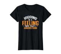 Trotar es una sensación Que no Puedes Entender Camiseta gráfica económica, Mujer, Negro, XL