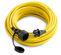 Trotec 7333000376 Cable alargador Profesional de 20 m / 230 V / 2,5 mm², Amarillo