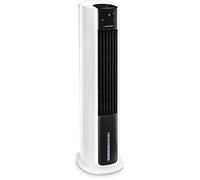 TROTEC Aircooler PAE 30, 3 en 1: Refrigeración por Aire, Ventilación y Humidificación, Temporizador, Modo Nocturno, Portátil, Blanco, Oficina, Hogar