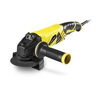 TROTEC Amoladora angular PAGS 10-125, 1.200 W, Disco de Corte 125 mm, Diámetro de Perforación 22.23 mm, 3.000-12.000 rpm, Mango adicional con 3 Posiciones de Montaje, Incluye Maletín