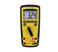 TROTEC BE50 multímetro digital con detector sin contacto | Mide tensión, corriente y resistencia AC/DC; detector sin contacto, CAT III 1.000 V/CAT IV 600 V