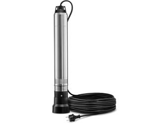 Trotec Bomba de pozo profundo, 1000 W, 5100 l/h, 50 m, acero inoxidable - TDP 750 E