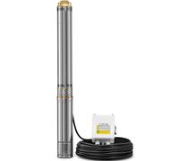 TROTEC Bomba para Pozo Profundo TDP 7500 E, 1.500 W, Profundidad de hasta:20 m, Jardín, Hogar