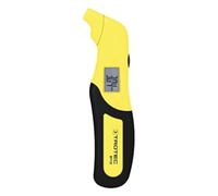 TROTEC BY10 manómetro digital para neumáticos de coche y moto | Rango de 0,35-6,9 bar, 5-100 PSI y 35-690 kPa para neumáticos de coche, moto y bicicleta, en carretera o taller