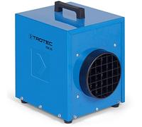 TROTEC Calefactor eléctrico TDE 25 Calentador de obra calefacción 3 kW capacidad de calentamiento ventilador protección contra el sobrecalentamiento diseño robusto