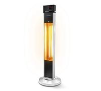 TROTEC Calefactor por radiación para terrazas IRS 2000 E con 3 Niveles de Calor 2000 W