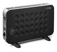TROTEC Convector de diseño TCH 25 E, 2.000 W, 3 Niveles, Termostato, Anti Sobrecalentamiento, Antihielo, Turboventilador, Silencioso, Portátil, Compacto