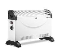 TROTEC Convector TCH 19 E, 2000 W, 3 Niveles, Termostato, Anti Sobrecalentamiento, Antihielo, Silencioso, Portátil, Compacto, Habitaciones hasta 24 m²/60 m³, Blanco