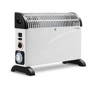 TROTEC Convector TCH 22 E, 2.000 W, 3 Niveles de Calefacción, Termostato Regulable, Función Anti-Congelamiento, Portátil, Silencioso, Hogar