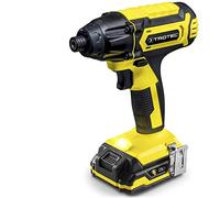 TROTEC Destornillador de Impacto con Bateria PIDS 10-20V, 3.600 r.p.m, Lámpara de trabajo LED, Batería múltiple Flexpower 20 V, Adaptador de puntas, Cargador rápido