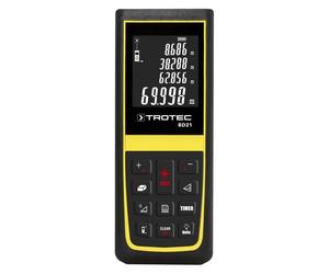 Trotec Distanciómetro láser, rango de medición 0,05 - 70 m, IP54 - BD21