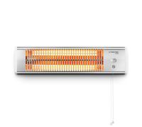 Trotec Estufa infrarroja de exterior, 1 200 W, montaje en pared - IR 1200 S