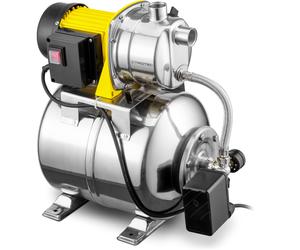 Trotec Grupo de presión doméstico, 1000 W, 3300 l/h, 3 bar, depósito inox 19 l - TGP 1025 ES