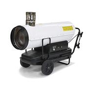 TROTEC IDE 50 cañón de calor diésel 50 kW para obra y espacios ventilados | Caudal de aire de 2.000 m³/h, calefacción directa diésel para obra, taller, almacén y espacios grandes bien ventilados
